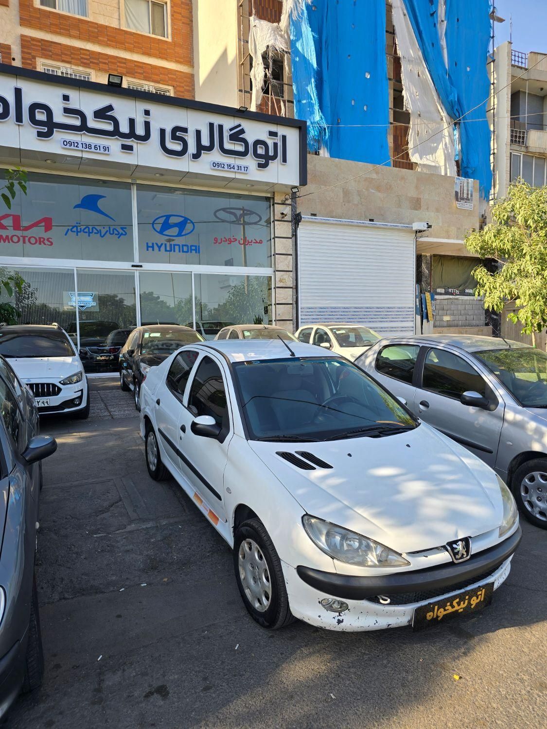 پژو ۲۰۶ صندوق دار v8 - 1390