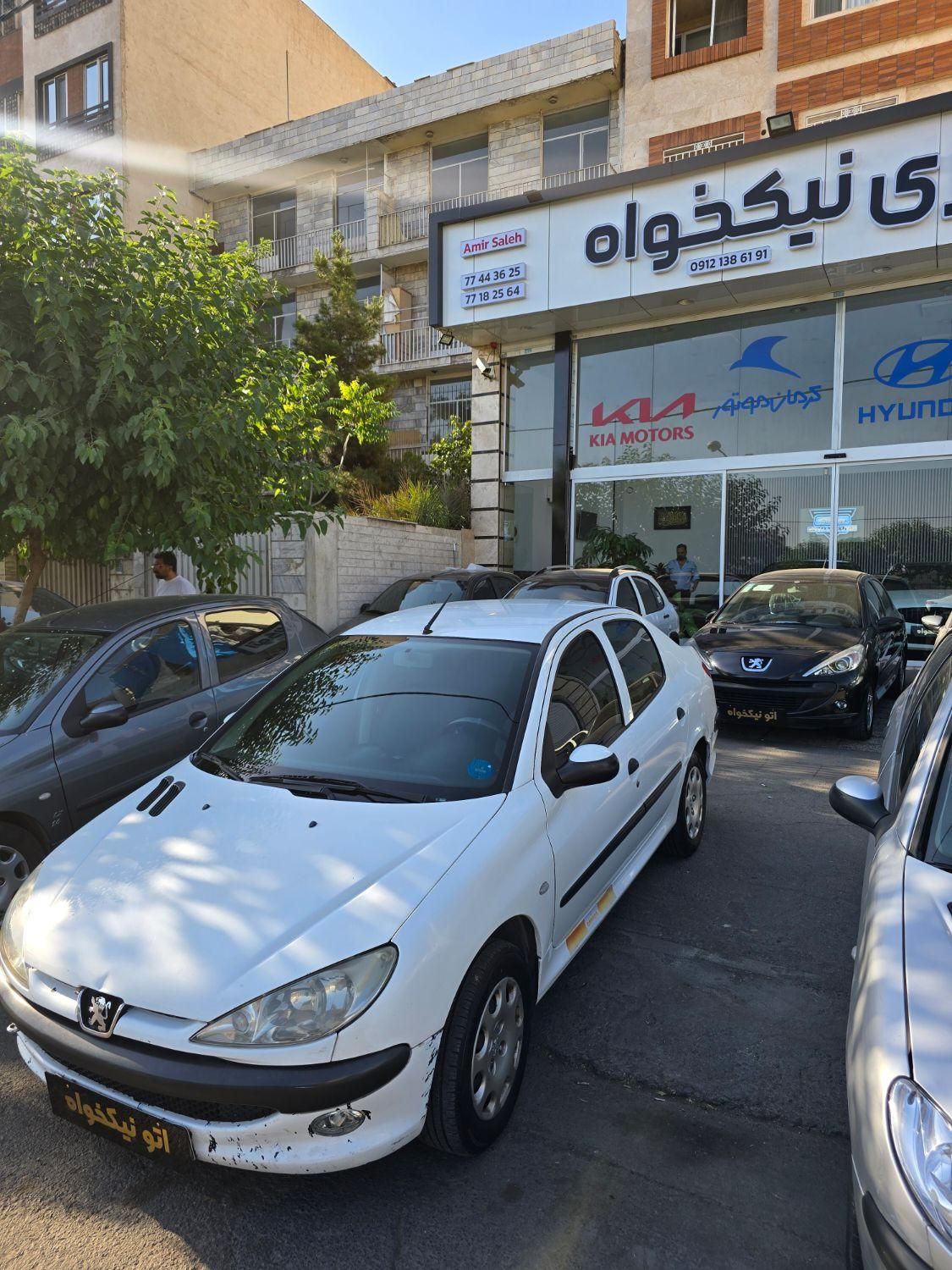 پژو ۲۰۶ صندوق دار v8 - 1390