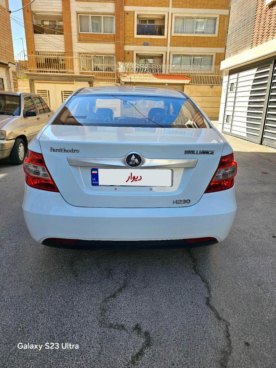 برلیانس H230 دنده‌ای - 2018