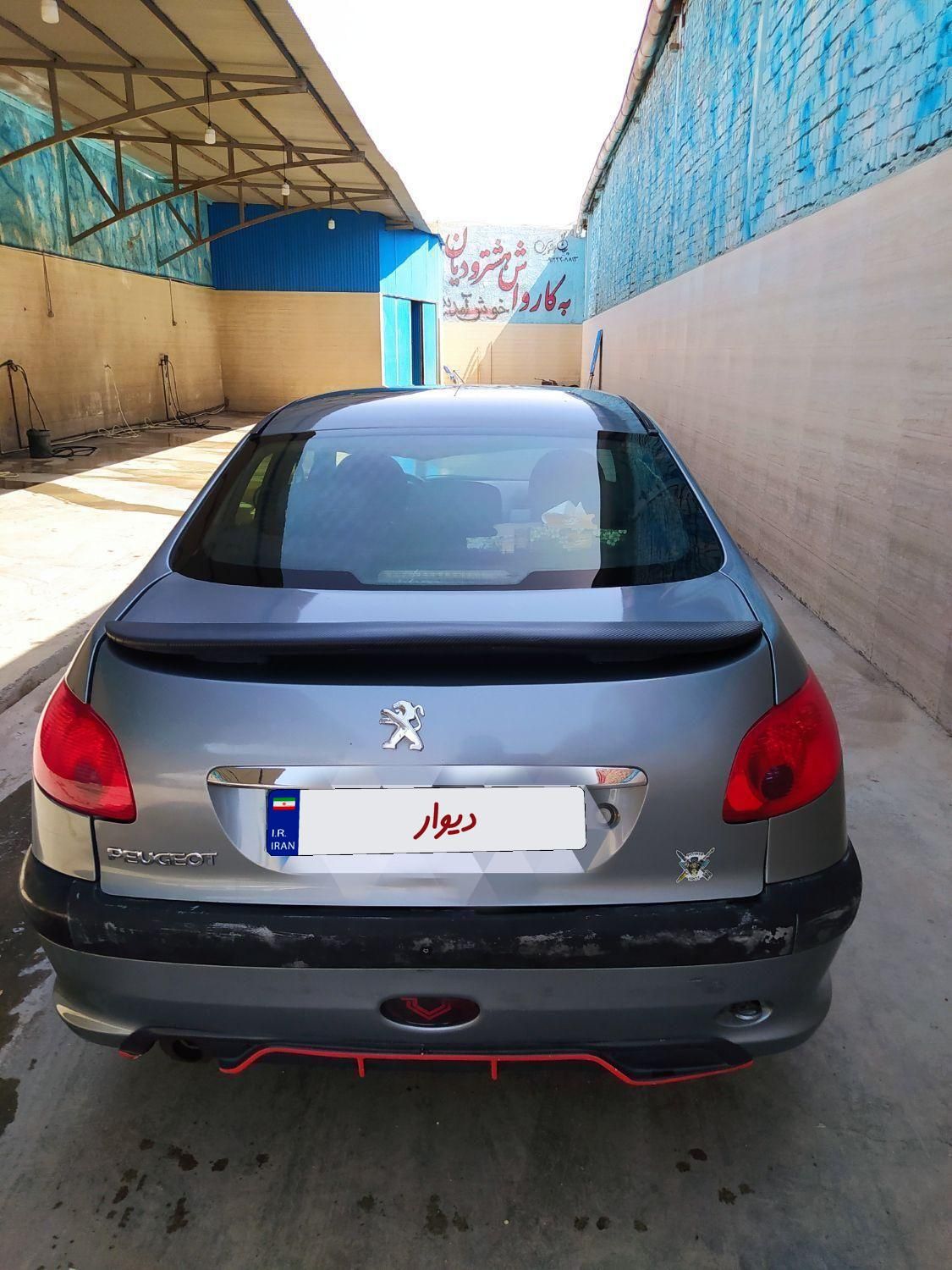 پژو ۲۰۶ صندوق دار v8 - 1386