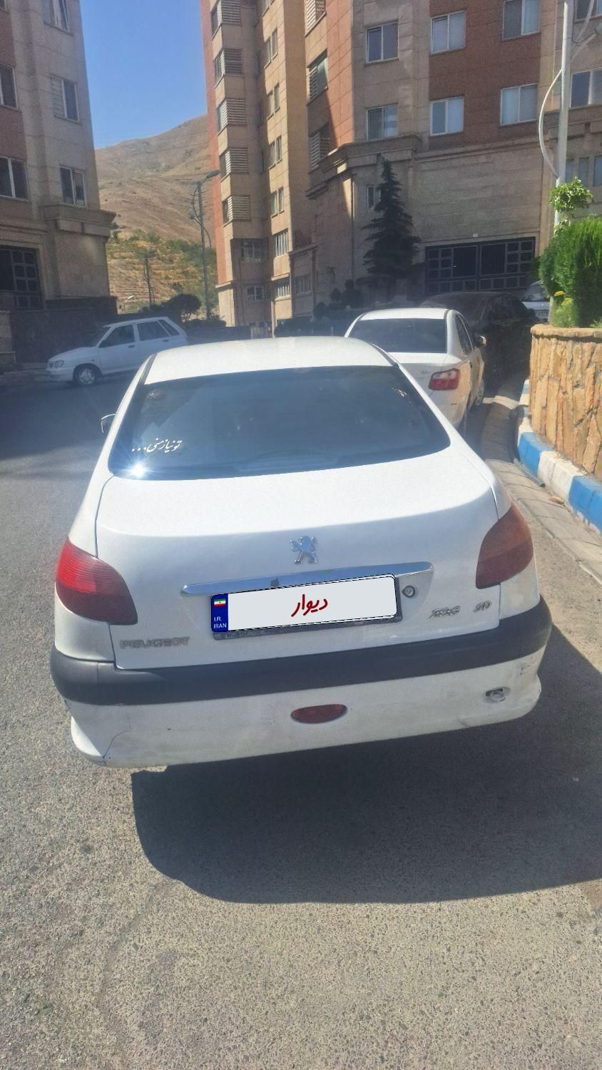 پژو ۲۰۶ صندوق دار v20 - 1387