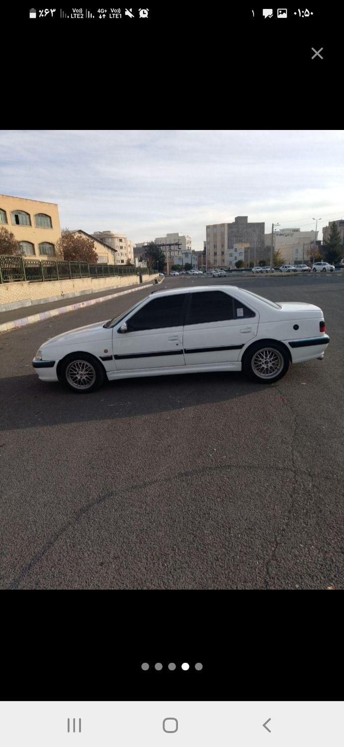 پژو پارس دوگانه سوز - 1386