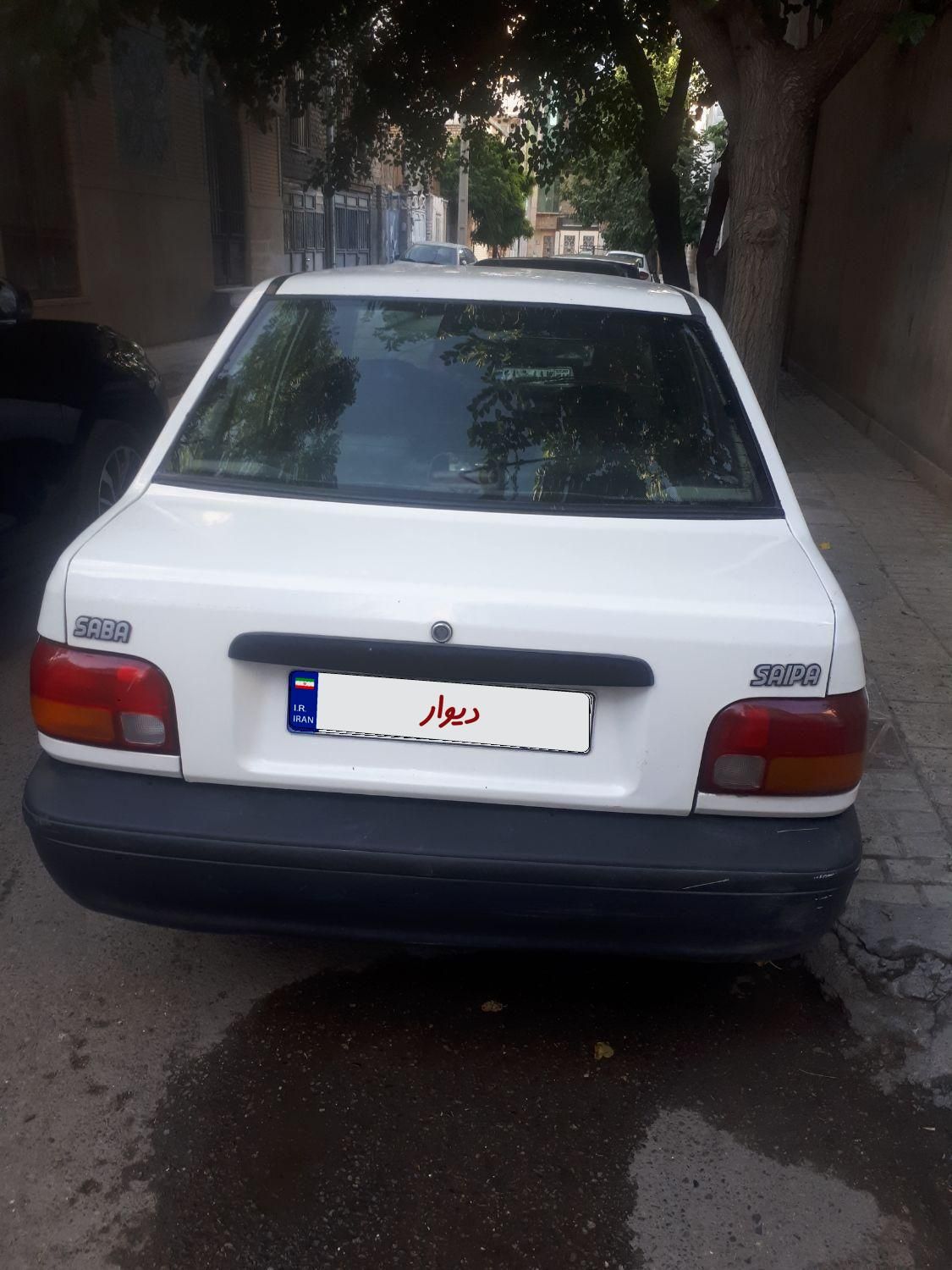 پراید صبا بنزینی - 1387