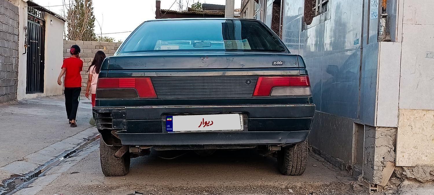 پژو آردی دوگانه سوز LPG - 1382