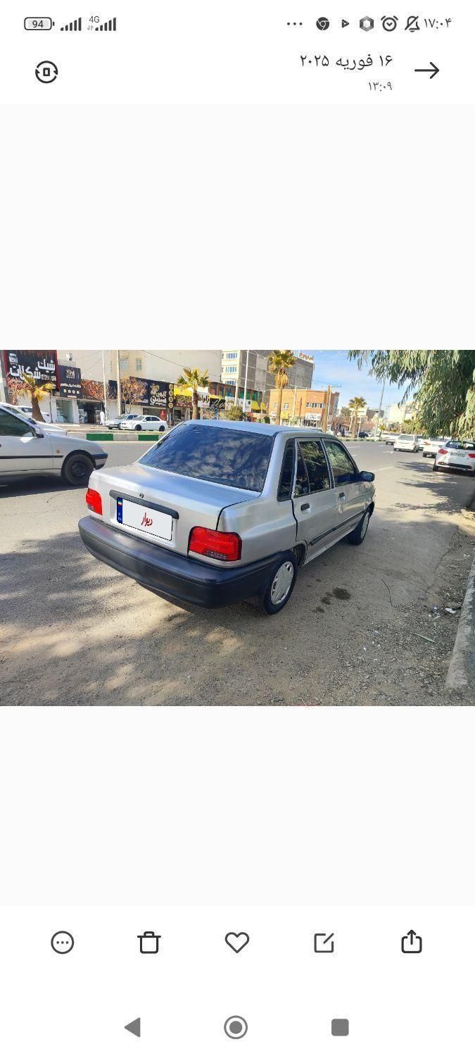 پراید صبا بنزینی - 1386