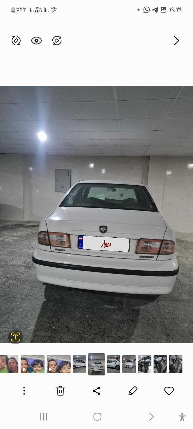 سمند LX EF7 دوگانه سوز - 1390