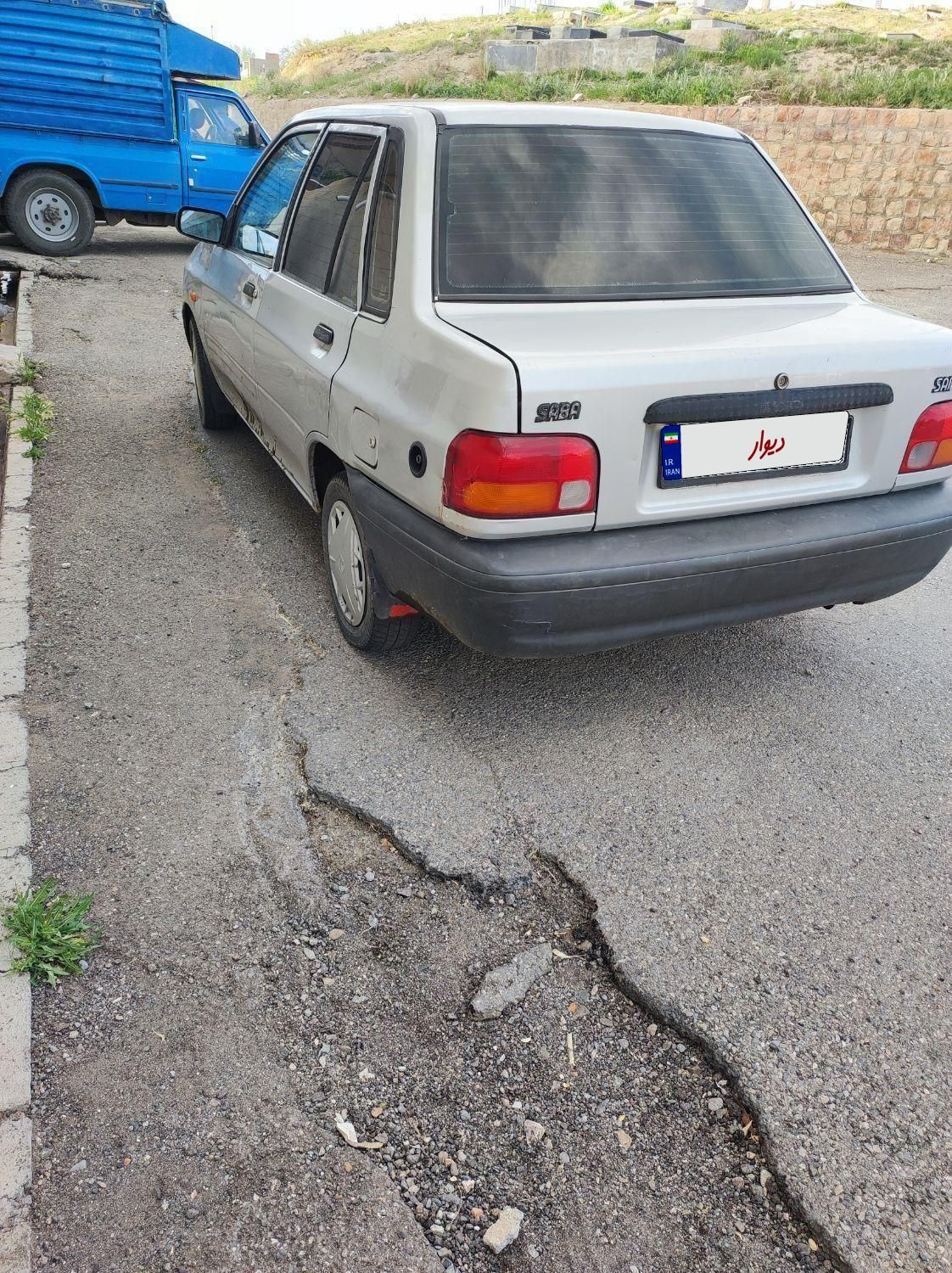 پراید صبا بنزینی - 1387