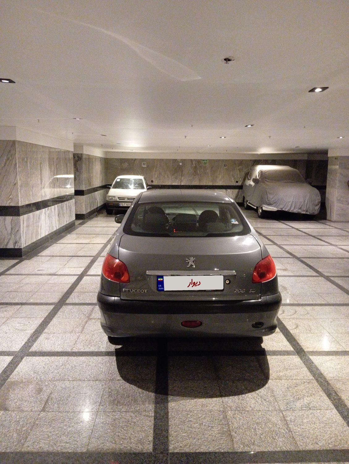 پژو ۲۰۶ صندوق دار v8 - 1390