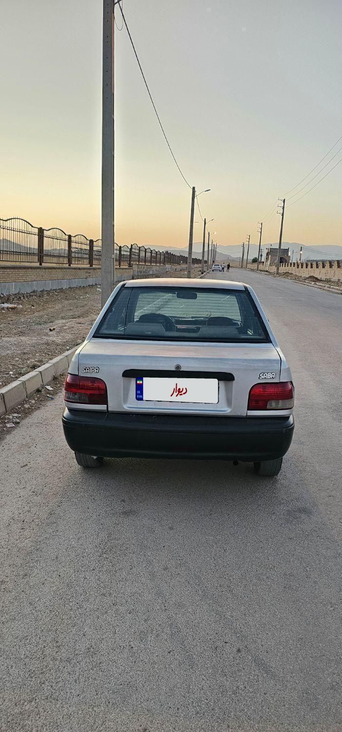 پراید صبا بنزینی - 1387