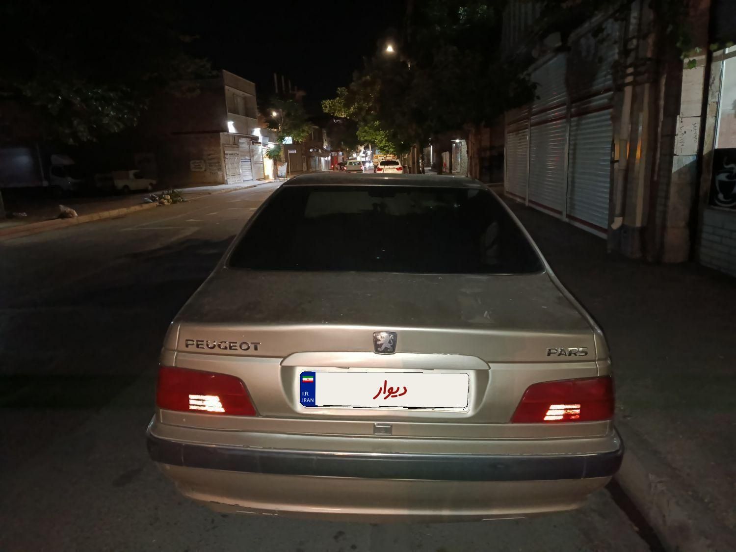 پژو پارس دوگانه سوز - 1382