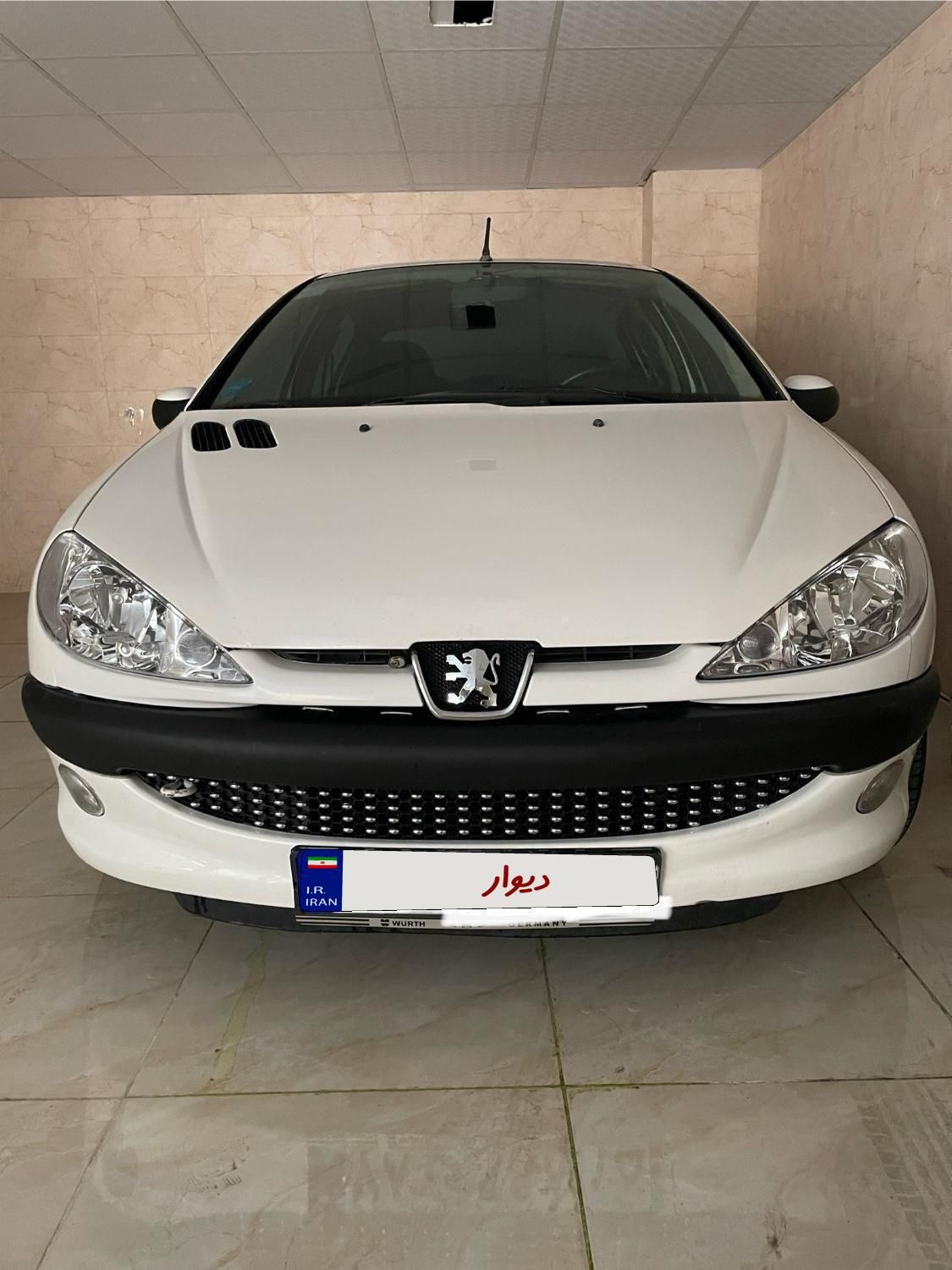 پژو ۲۰۶ صندوق دار v8 - 1387