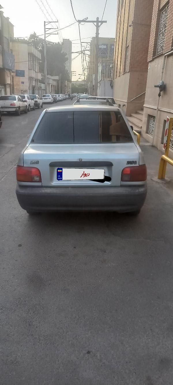 پراید صبا بنزینی - 1386