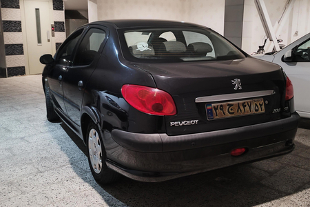 پژو ۲۰۶ صندوق دار v8 - 1395