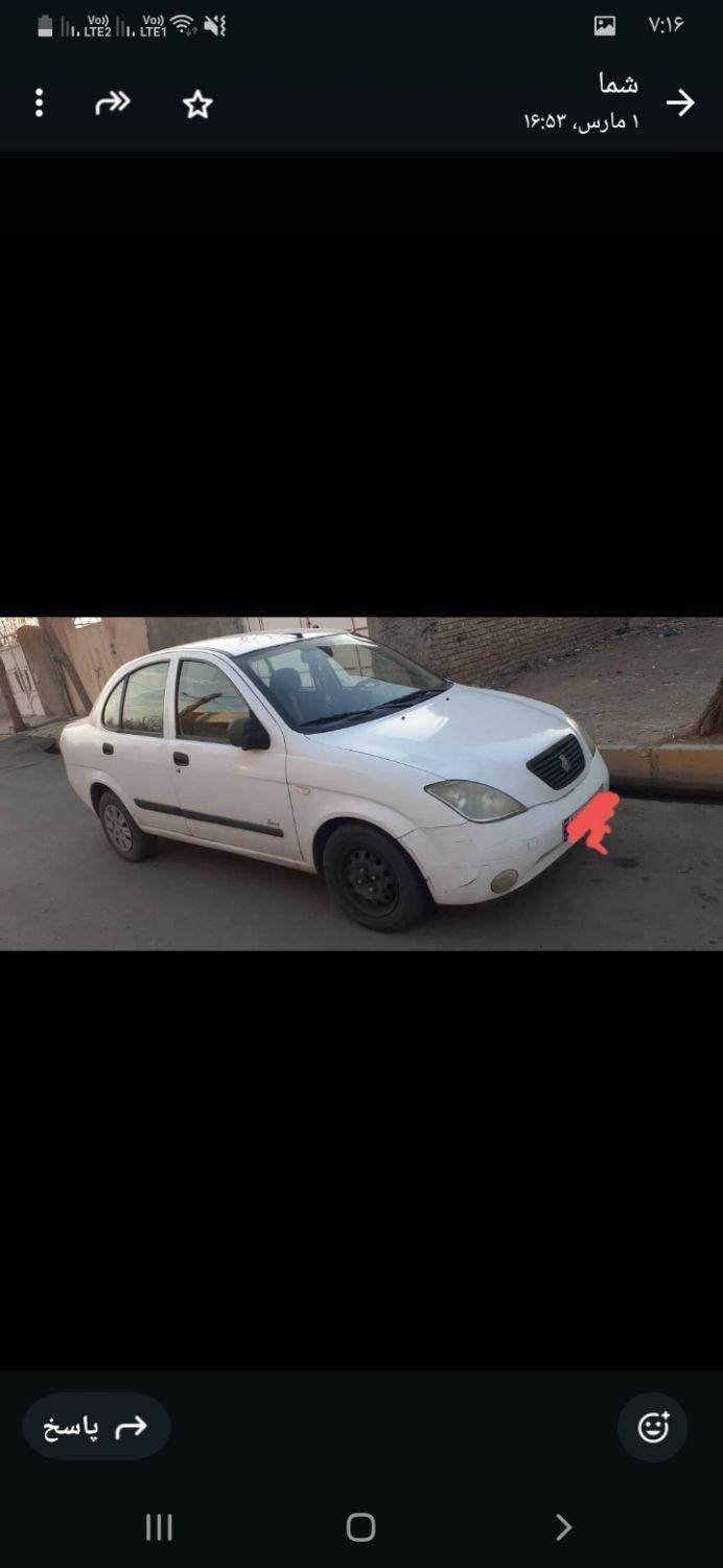 تیبا صندوق دار LX دوگانه سوز - 1393