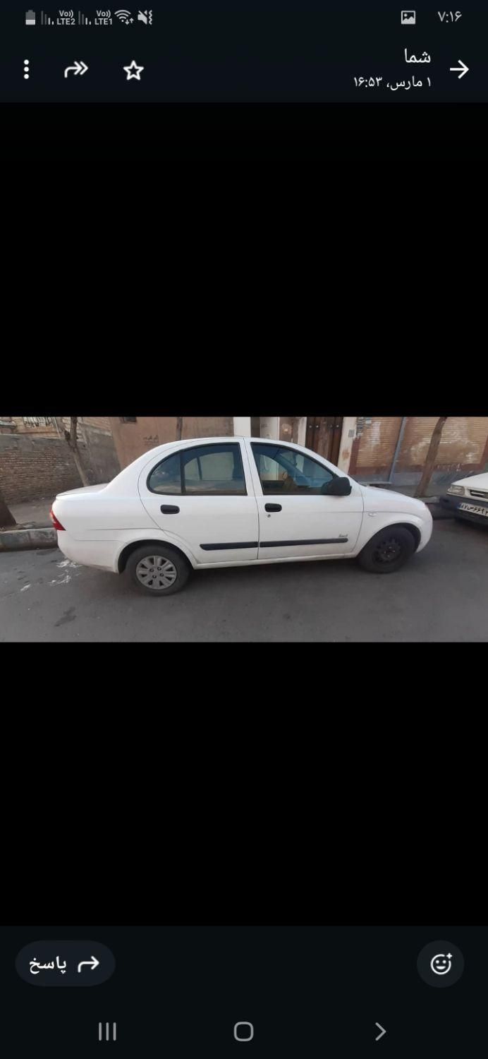تیبا صندوق دار LX دوگانه سوز - 1393
