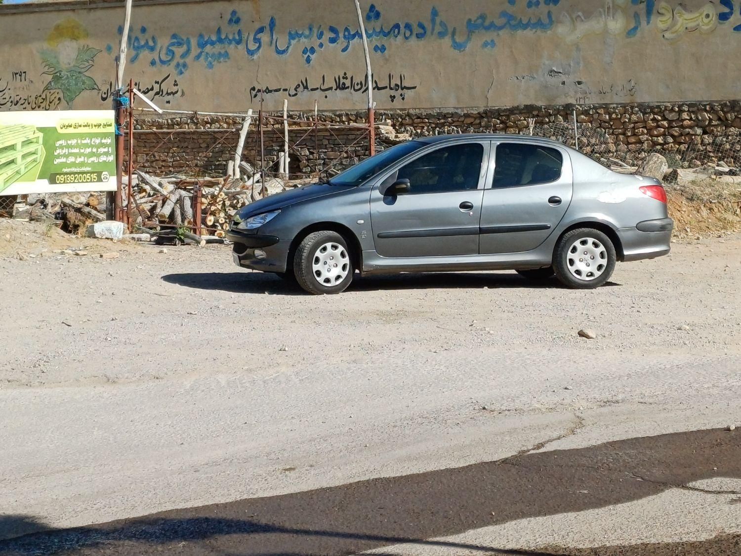 پژو ۲۰۶ صندوق دار v1 - 1386