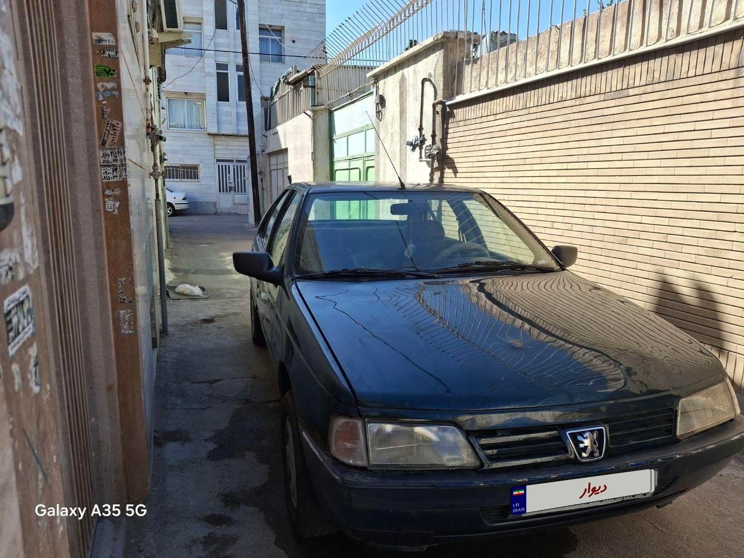 پژو آردی دوگانه سوز CNG - 1382