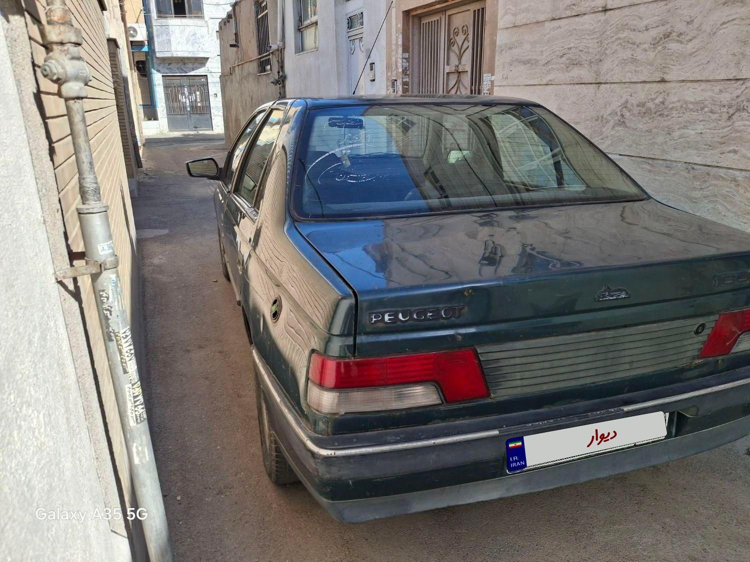 پژو آردی دوگانه سوز CNG - 1382