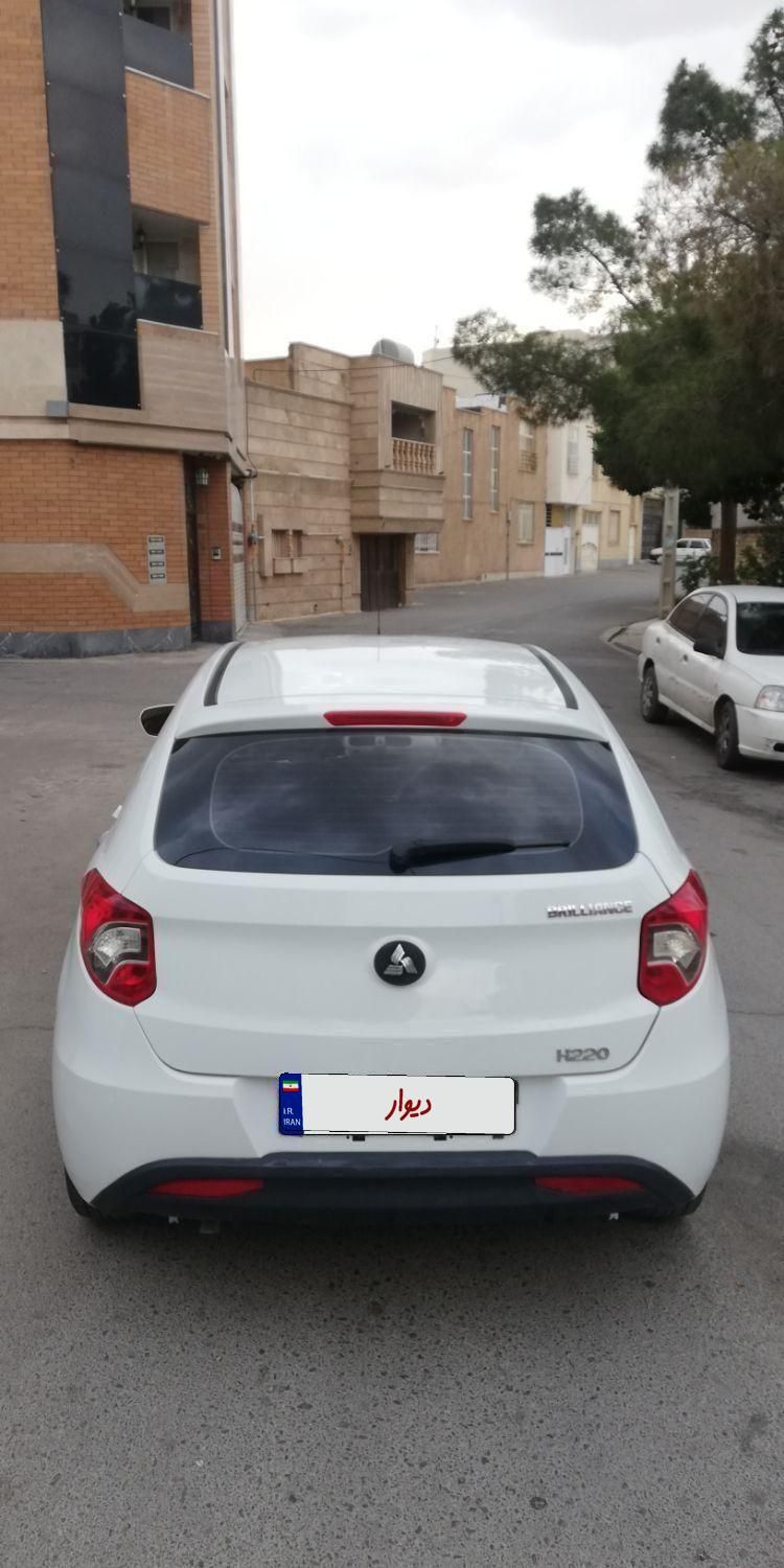برلیانس H220 دنده‌ای - 2018