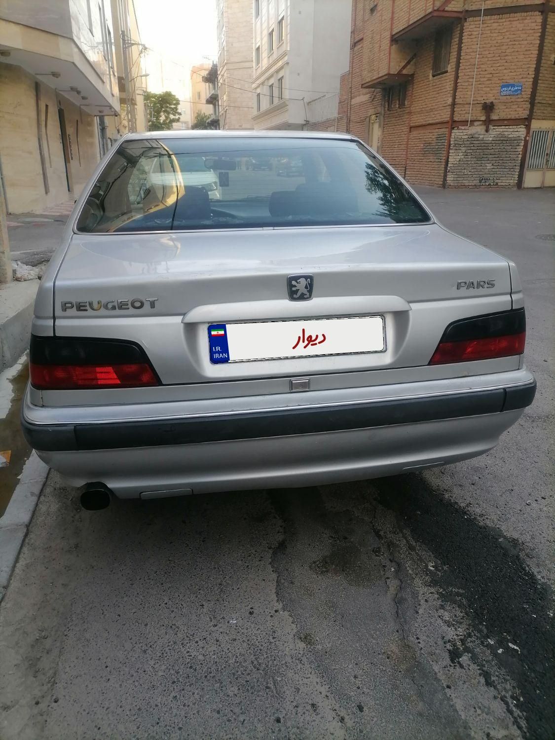 پژو پارس دوگانه سوز - 1383