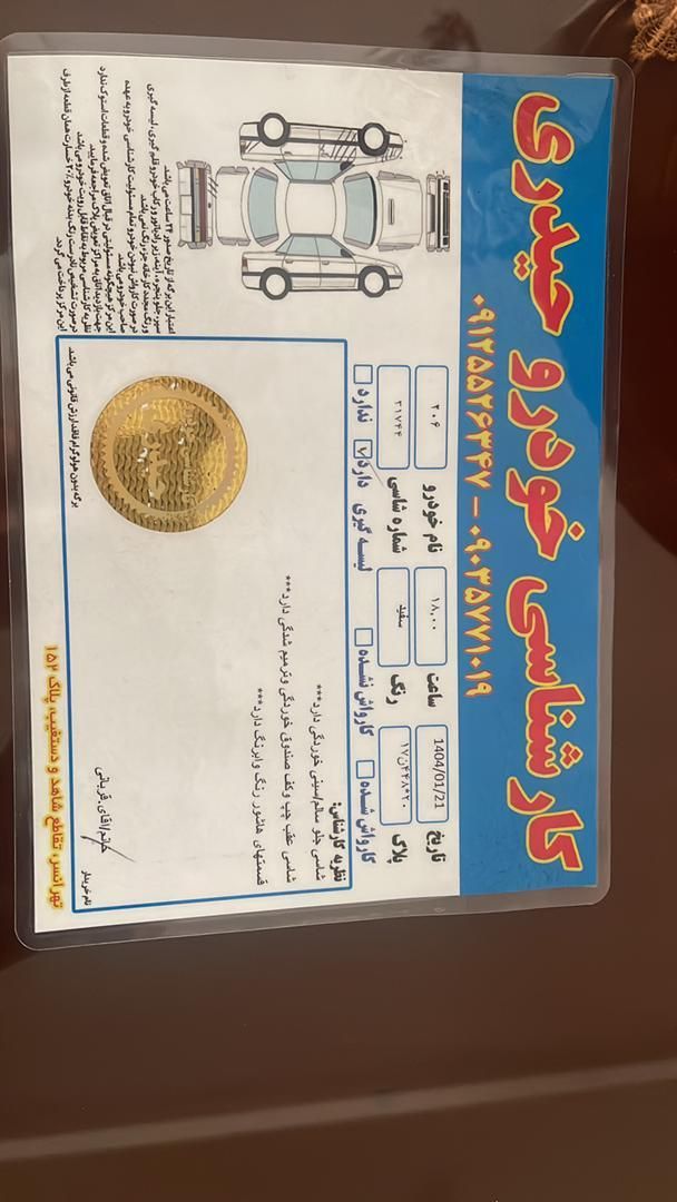 پژو 206 تیپ 2 - 1399