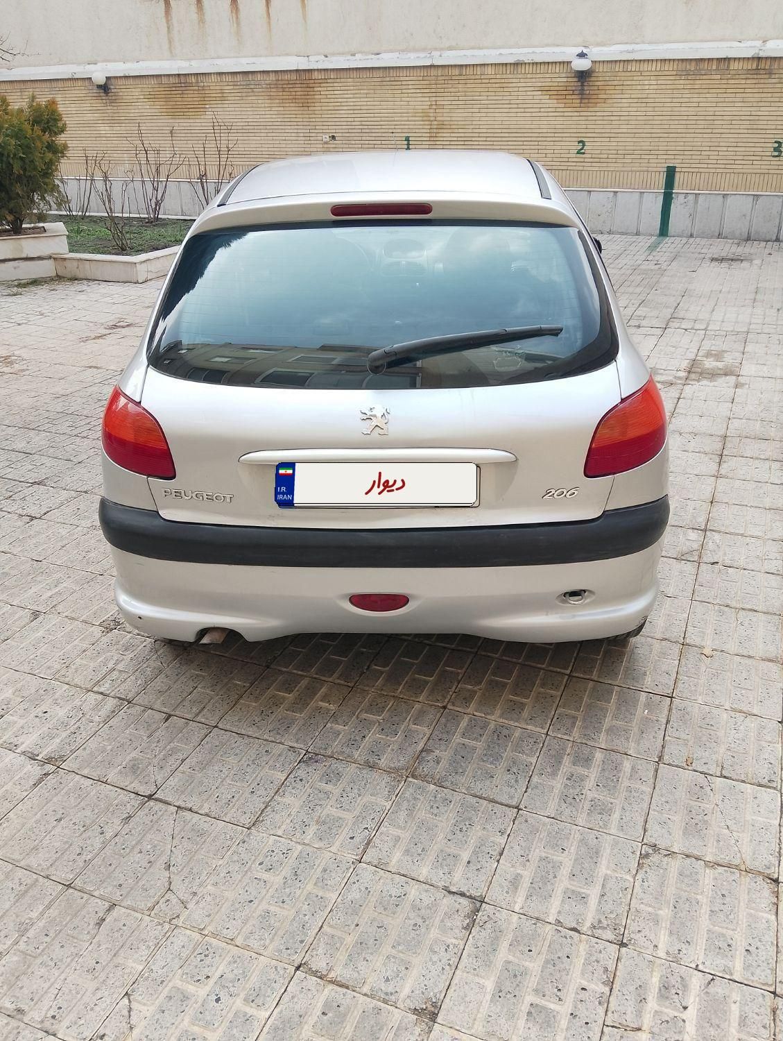 پژو 206 تیپ 2 - 1384