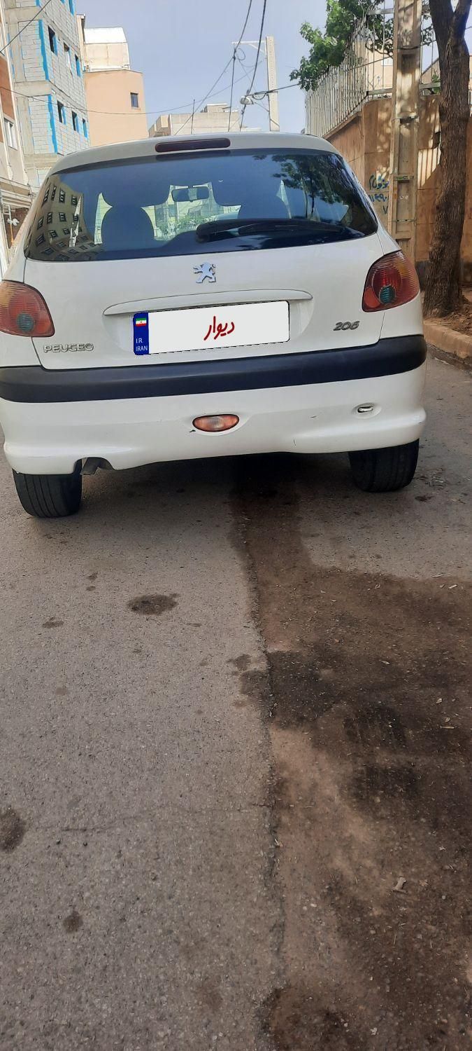 پژو 206 تیپ 2 - 1389