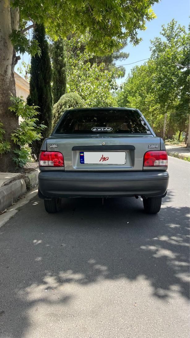 پراید صبا بنزینی - 1387