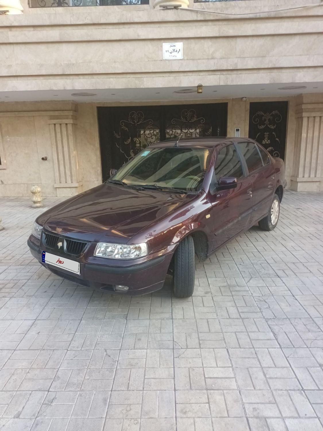 سمند LX EF7 دوگانه سوز - 1392