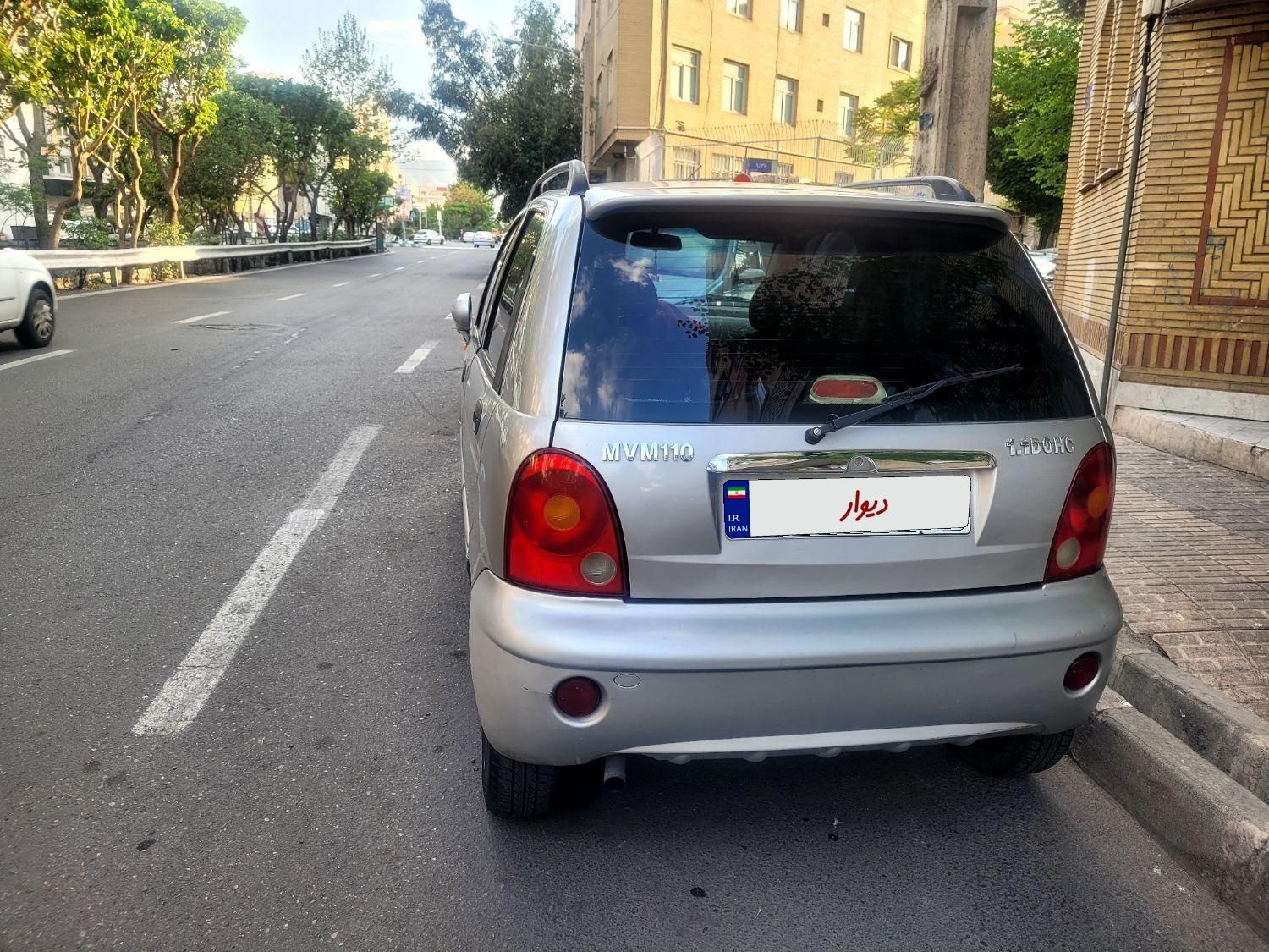 ام وی ام 110 چهار سیلندر دنده ای - 2012
