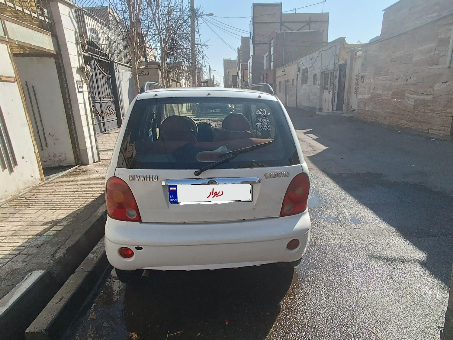 ام وی ام 110 چهار سیلندر دنده ای - 2012