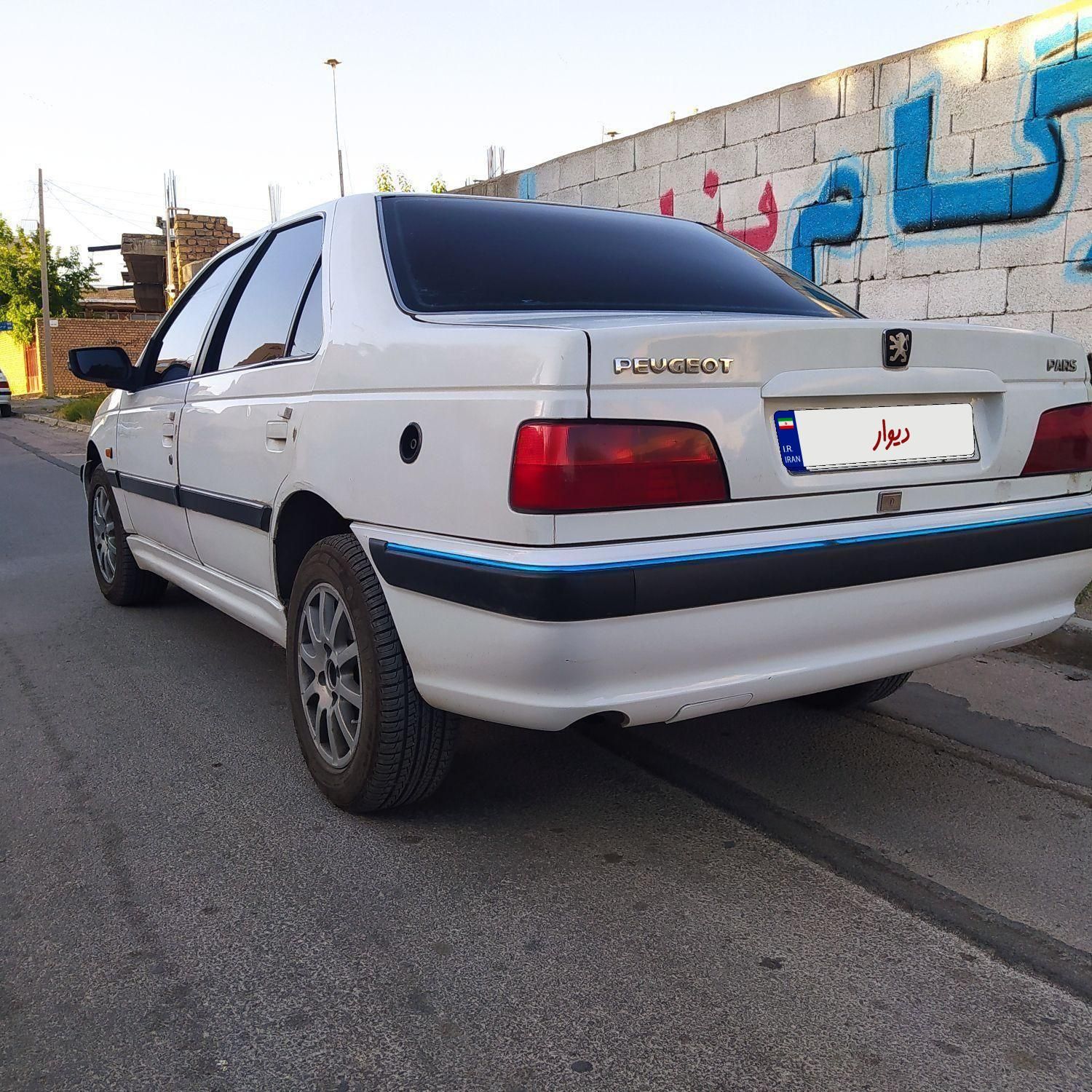 پژو پارس دوگانه سوز - 1389
