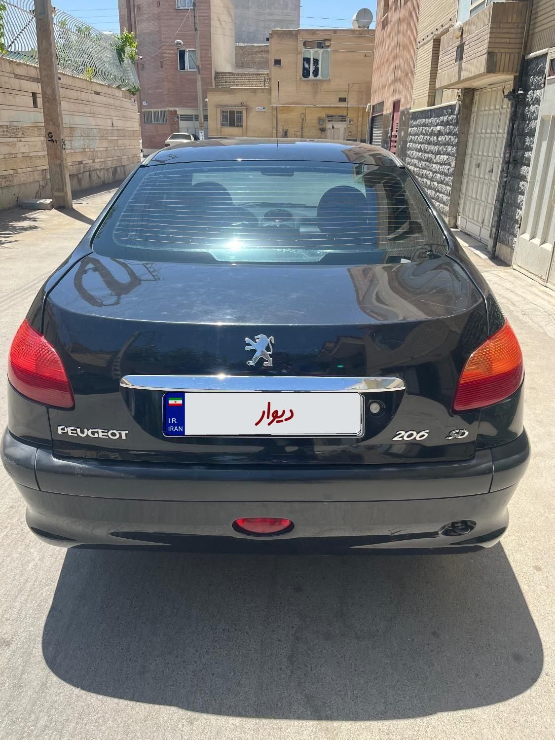 پژو ۲۰۶ صندوق دار v8 - 1388