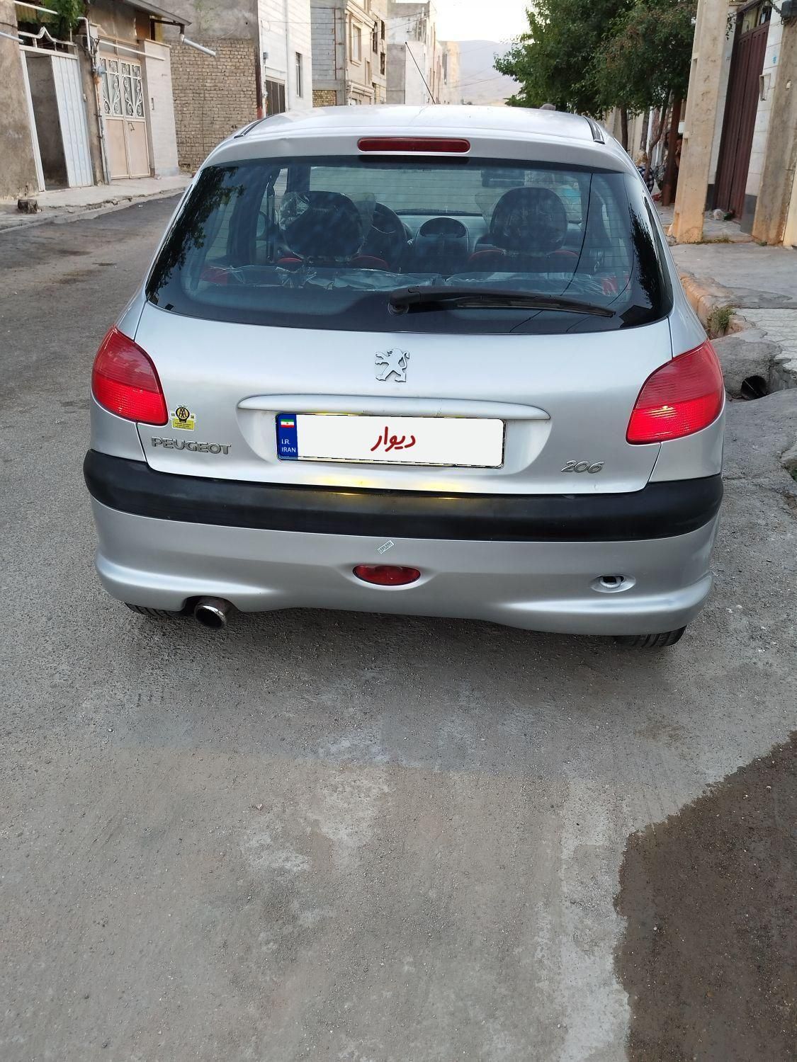 پژو 206 تیپ 2 - 1389