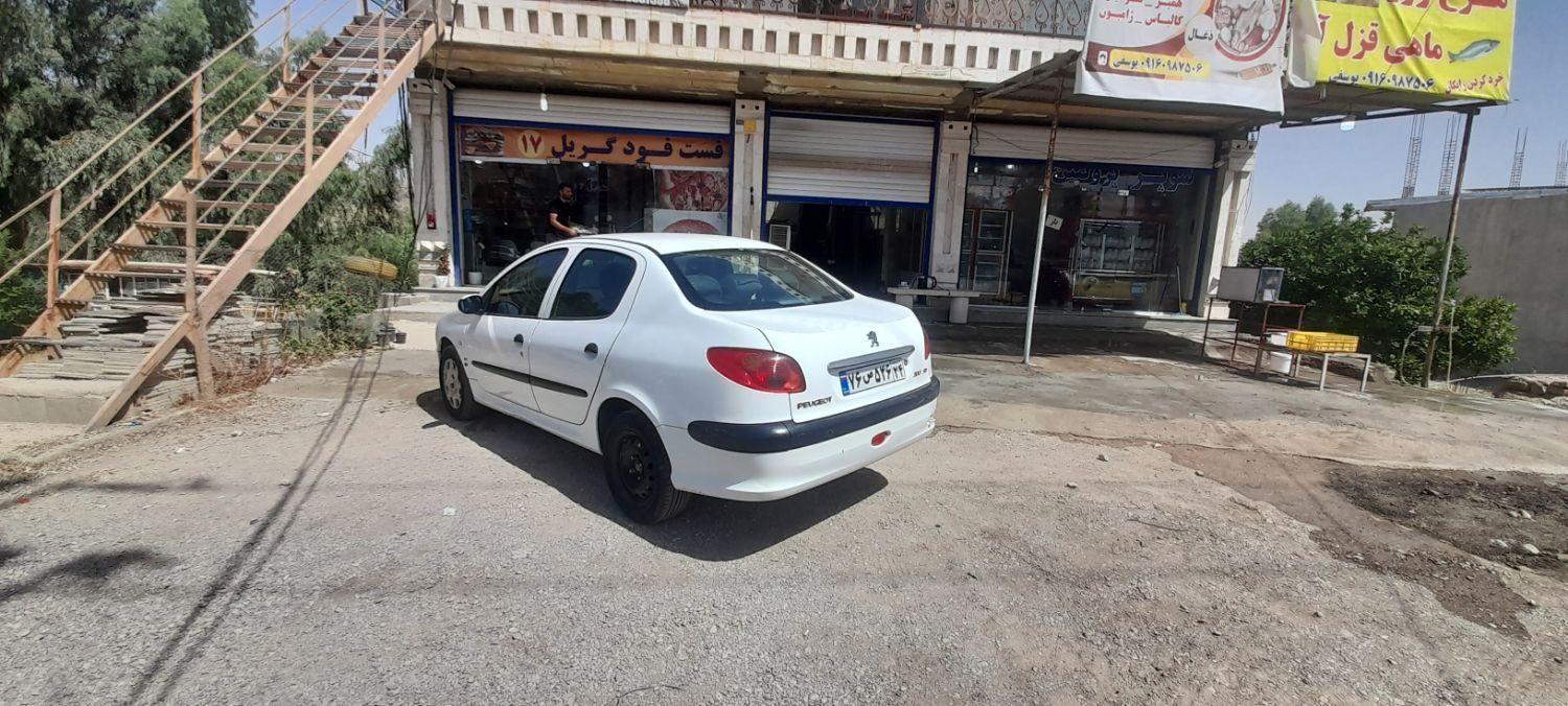 پژو ۲۰۶ صندوق دار v8 - 1396