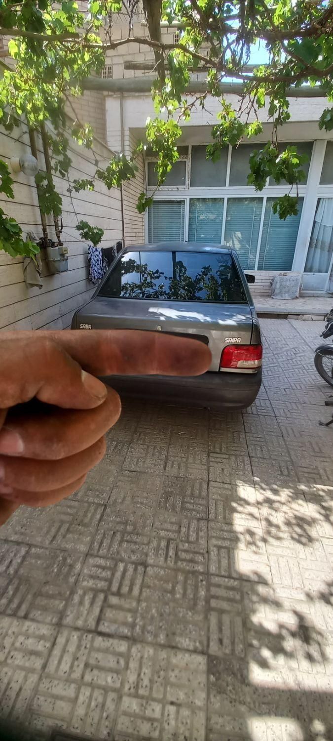 پراید صبا بنزینی - 1386