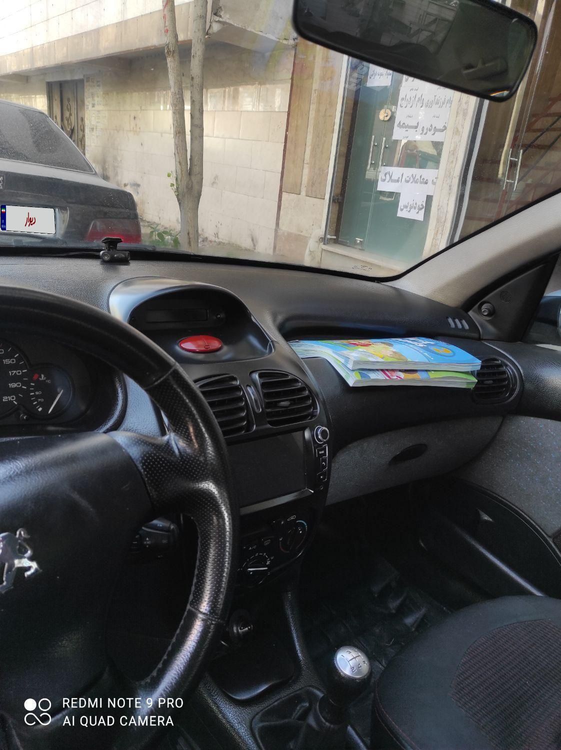 پژو ۲۰۶ صندوق دار v8 - 1386