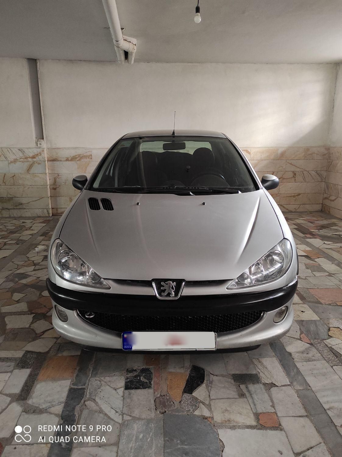 پژو ۲۰۶ صندوق دار v8 - 1386