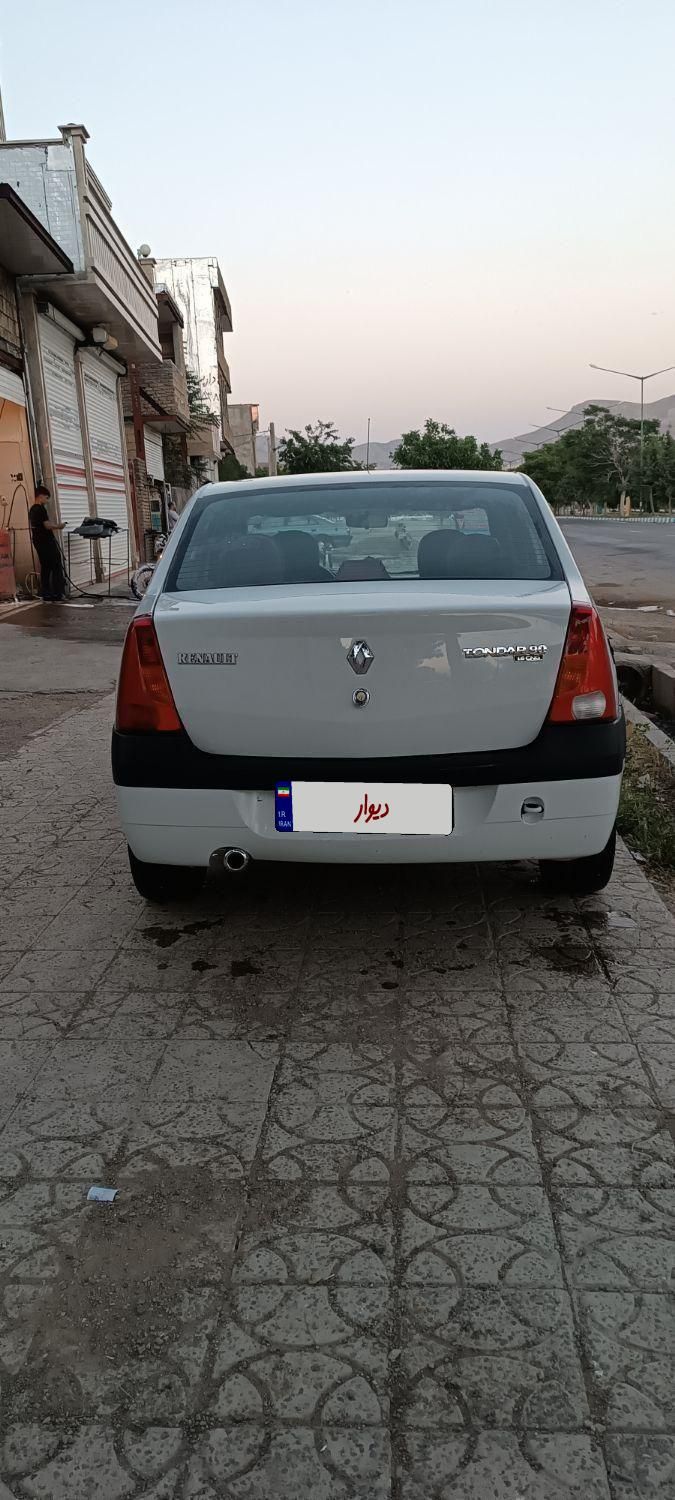 رنو پارس تندر گیربکس JHQ + مولتی مدیا - 1389