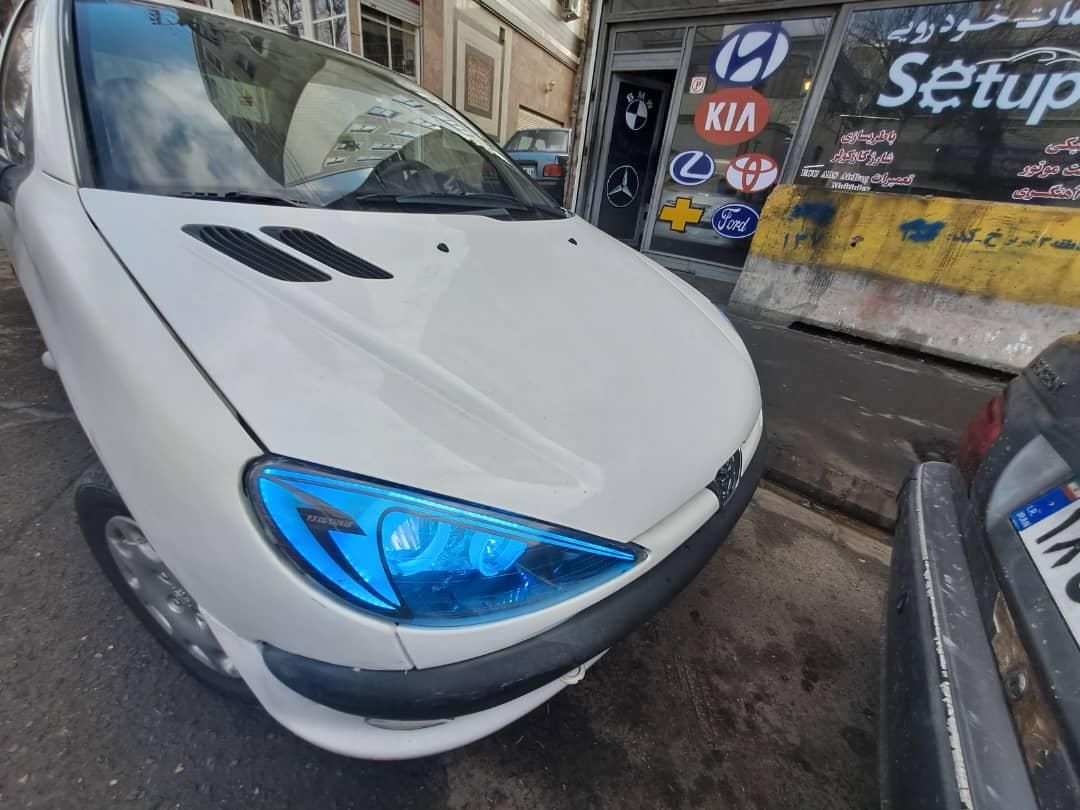 پژو ۲۰۶ صندوق دار v8 - 1386