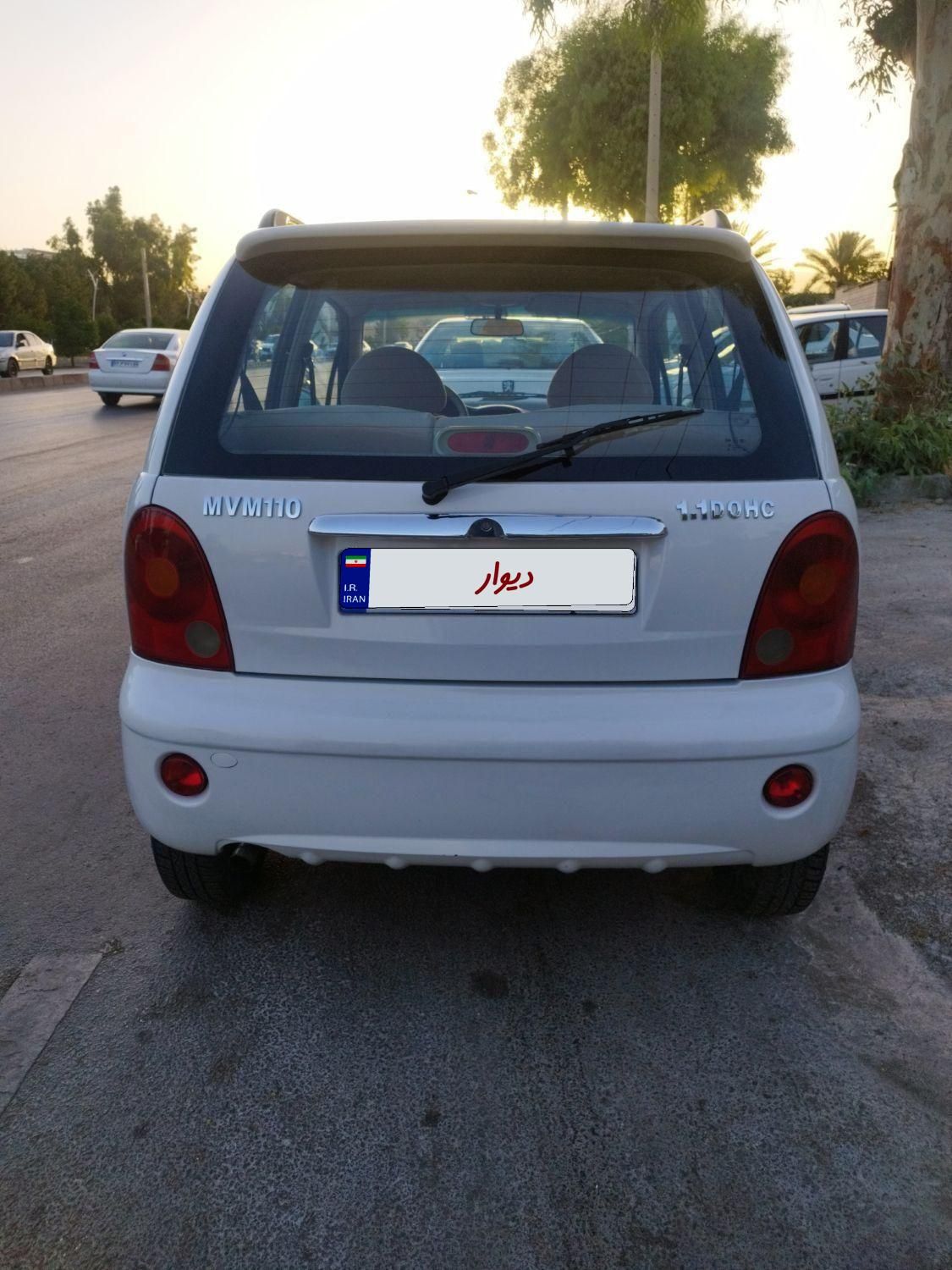 ام وی ام 110 چهار سیلندر دنده ای - 2015