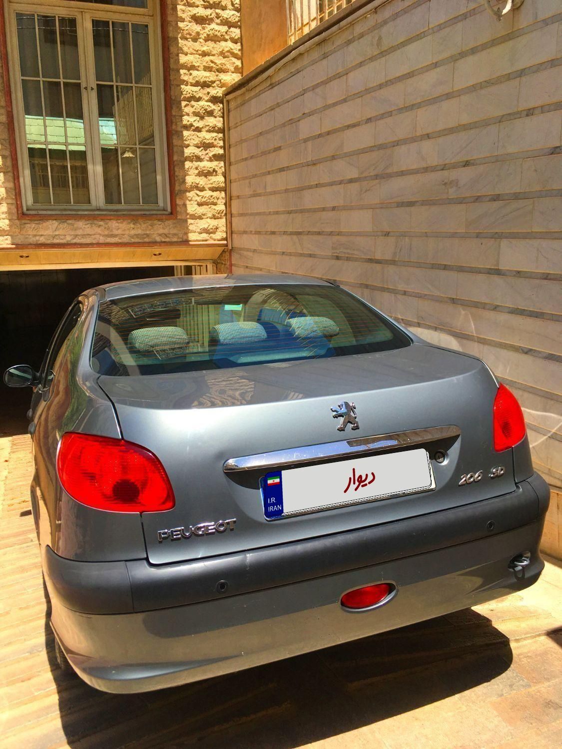 پژو ۲۰۶ صندوق دار v8 - 1397