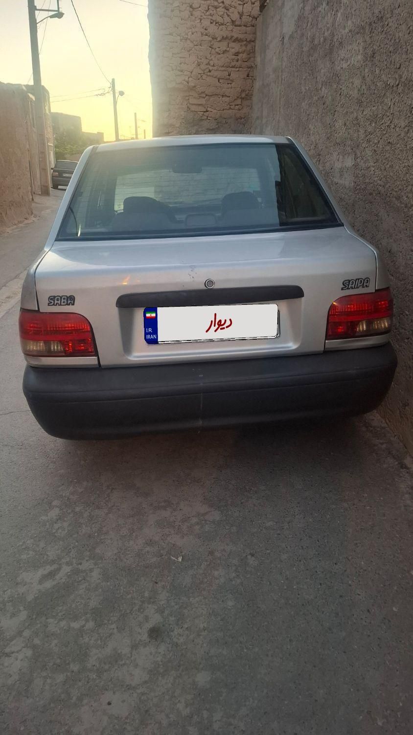 پراید صبا بنزینی - 1386
