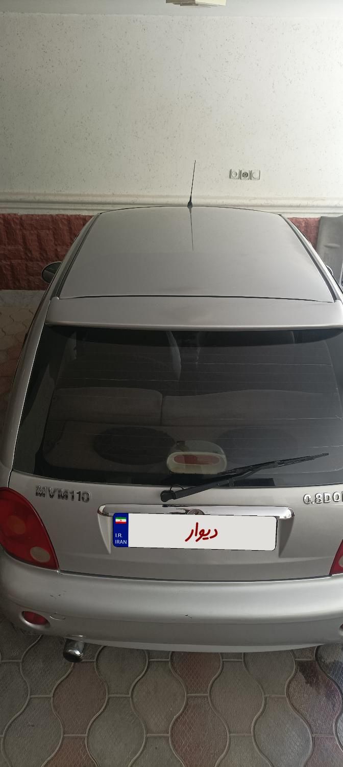 ام وی ام 110 چهار سیلندر دنده ای - 2012