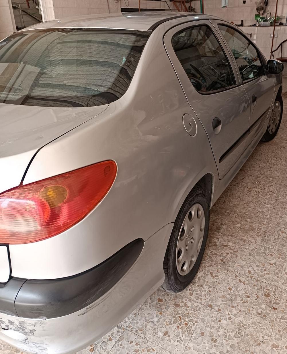 پژو ۲۰۶ صندوق دار v20 - 1388