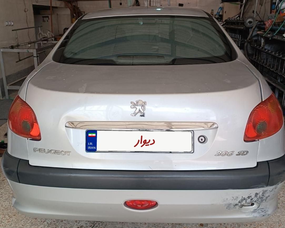 پژو ۲۰۶ صندوق دار v20 - 1388