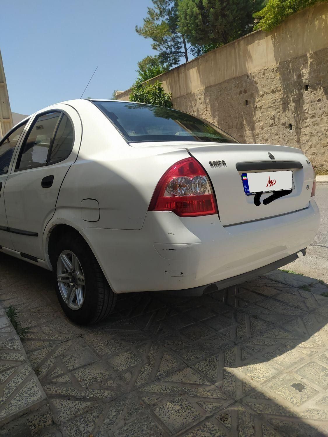 تیبا صندوق دار SX - 1396