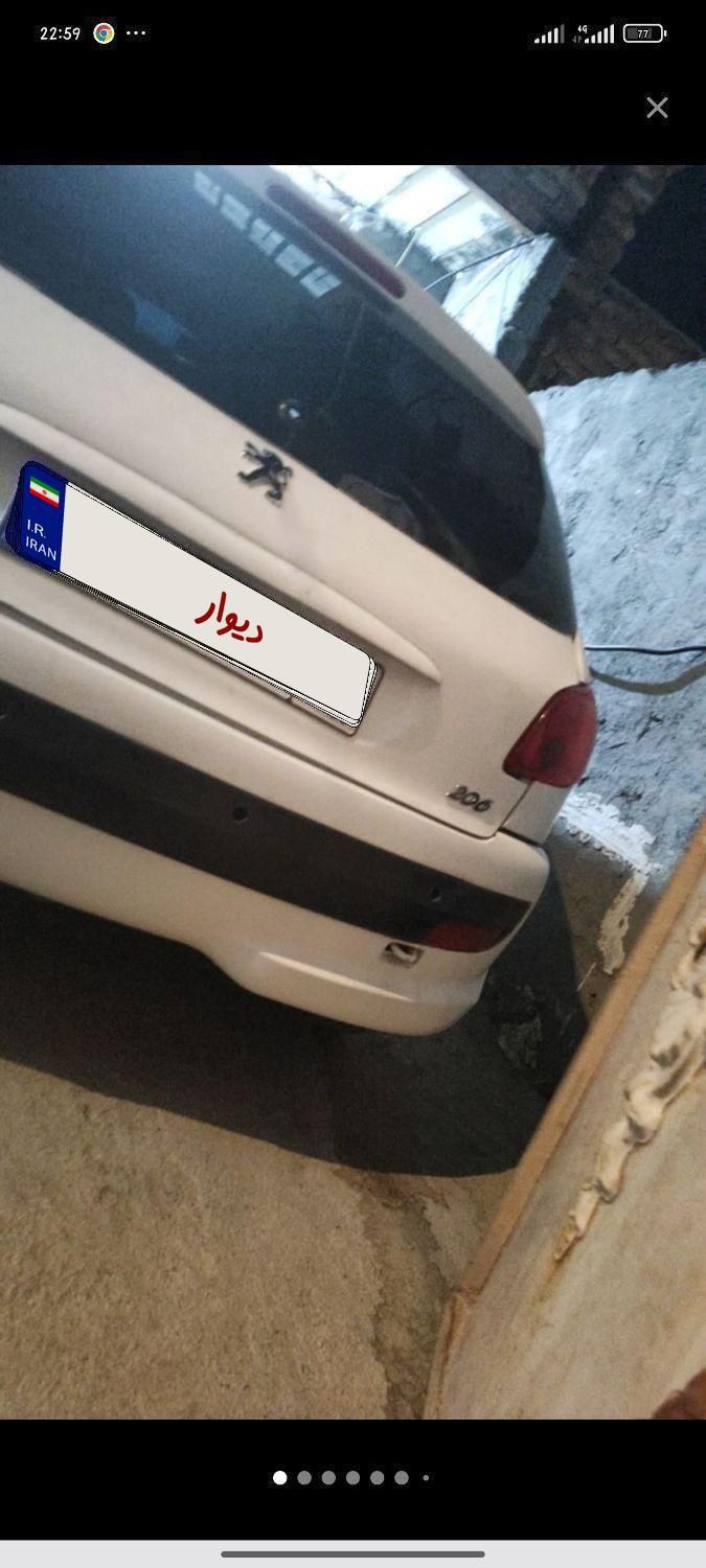 پژو 206 تیپ 2 - 1384