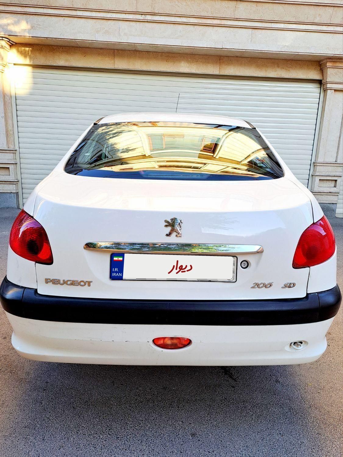 پژو ۲۰۶ صندوق دار v20 - 1390