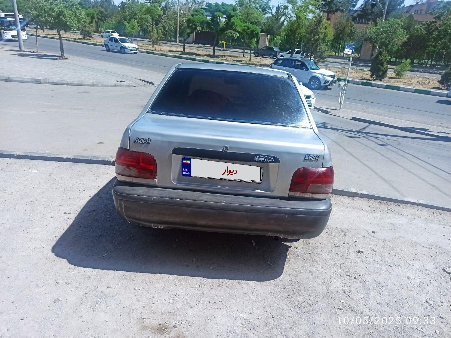 پراید صبا بنزینی - 1387